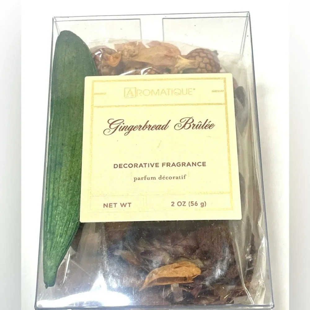 AROMATIQUE Gingerbread Brûlée Decorative Fragrance New in Box - Picture 2 of 4